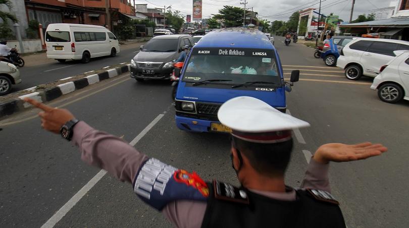 Polisi Aceh Tangkap Warga Pembuat Video Ajakan 'Terobos' Sekat Mudik