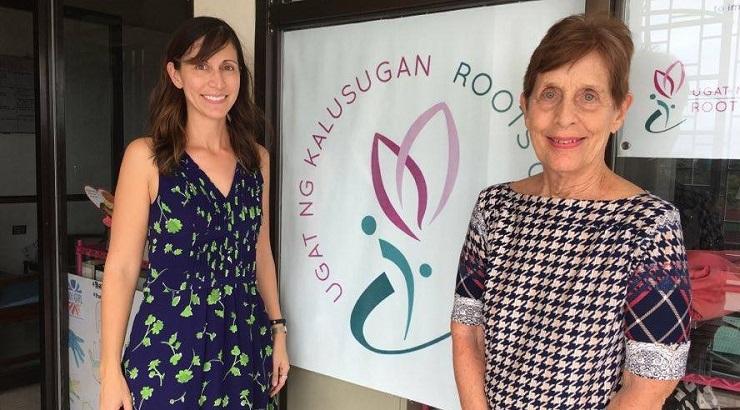 Susan Evangelista and Amina Evangelista-Swanepoel established Roots of Health in 2009. (Photo: Jofel