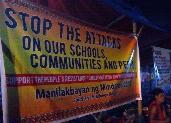 Malam kebudayaan masyarakat adat Lumad di Universitas Filipina di Quezon City. (Foto: Madonna Virola