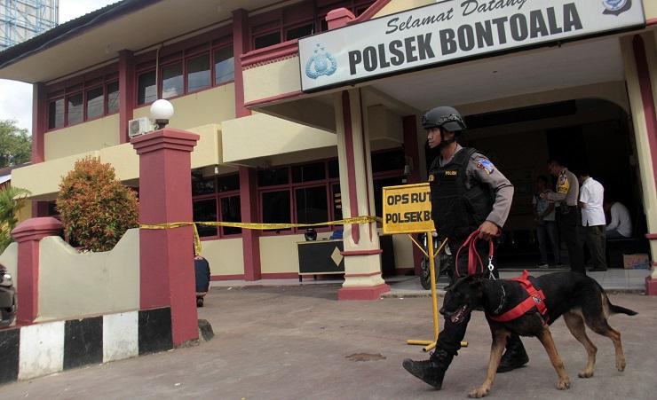 Pelaku Teror Mapolsek Bontoala Makassar Ternyata Gunakan Mercon Pipa Paralon
