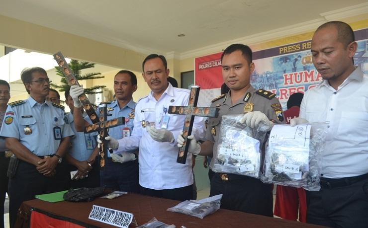Polisi Selidiki Upaya Penyelundupan Narkoba dalam Pajangan Salib di Lapas Nusakambangan