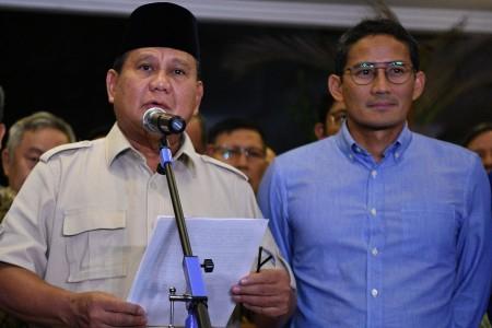Prabowo-Sandi Hormati Putusan Final MK