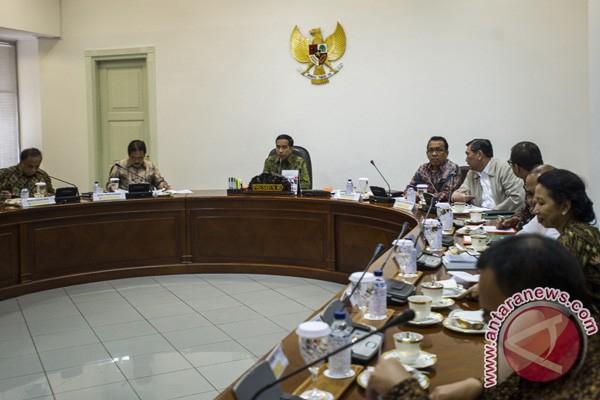 Rapat Terbatas Presiden Joko Widodo/ Foto:Antara
