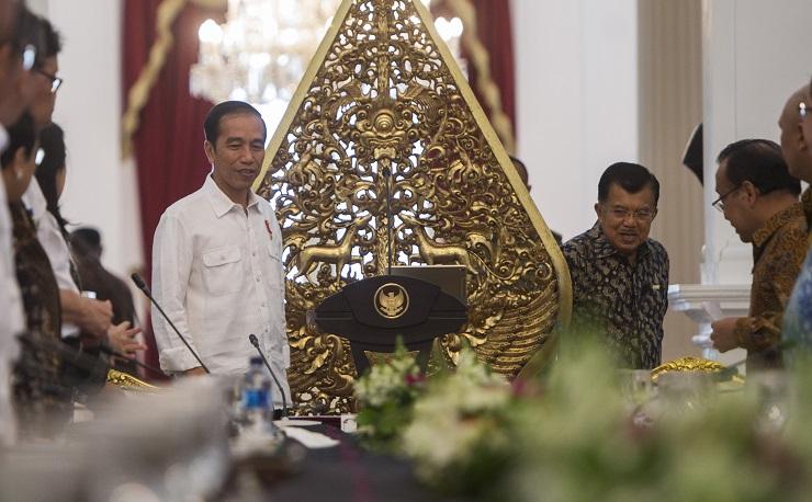 Jokowi Ingatkan Menteri: 2018 Tahun Politik, Jangan Kecewakan Masyarakat