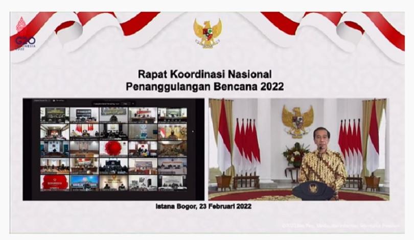 Jokowi Ajak Masyarakat Indonesia Jadi Bangsa Tangguh Bencana 