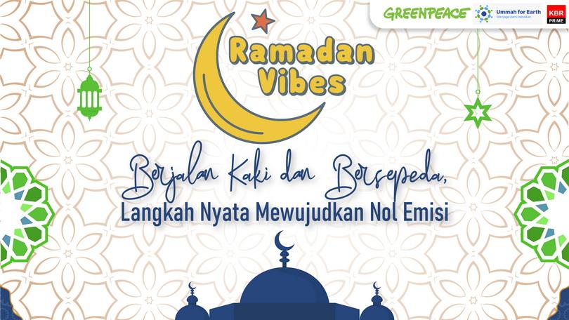 Ramadan Vibes: Berjalan Kaki dan Bersepeda, Langkah Nyata Mewujudkan Nol Emisi