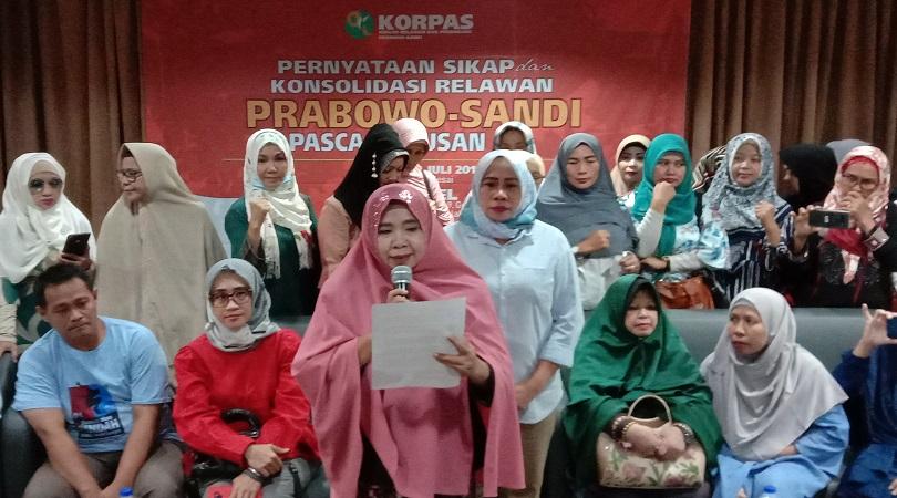Pertemuan Sempat Ricuh, Ini Sikap Relawan Prabowo-Sandi