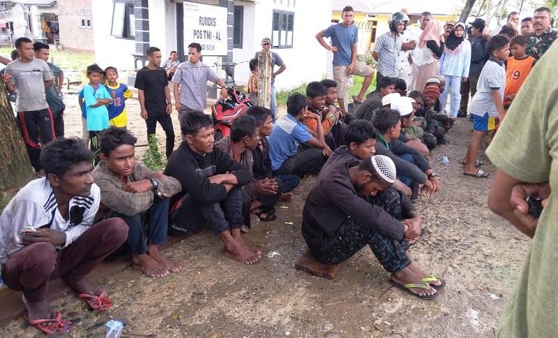 Imigrasi Aceh Data Puluhan Imigran Rohingya 