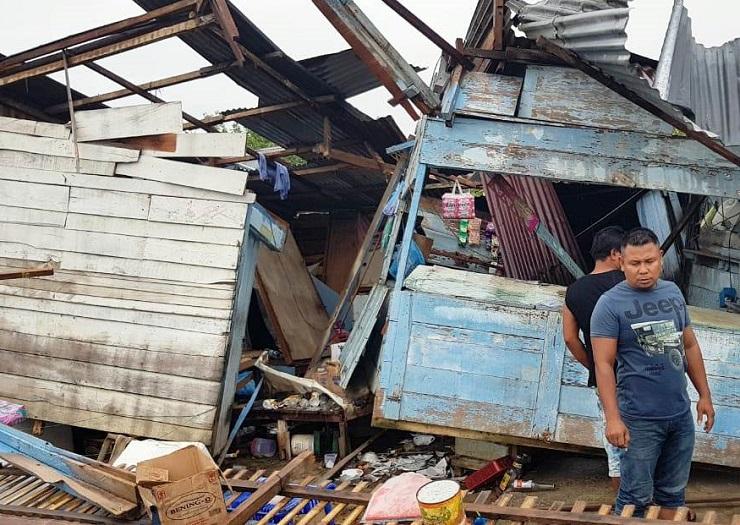 Puting Beliung Terjang Puluhan Rumah, Ini Imbauan BPBD Aceh