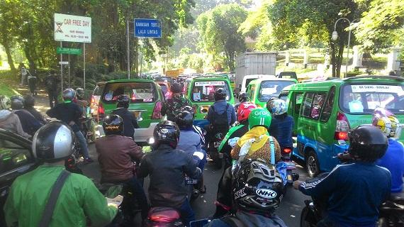 SSA Kota Bogor Sebabkan Macet Parah