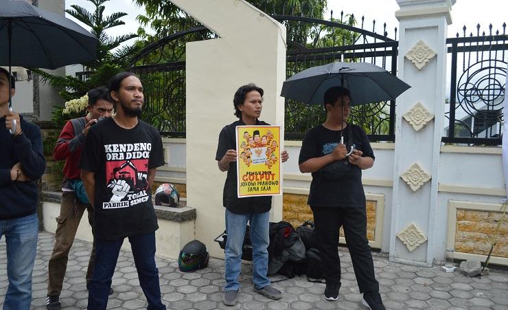 Aksi Kamisan Protes Kerusakan Lingkungan, Aktivis di Palu Serukan Golput