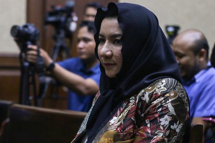 Terima Suap & Gratifikasi, Rita Widyasari Dituntut Penjara, Denda & Dicabut Hak Politiknya