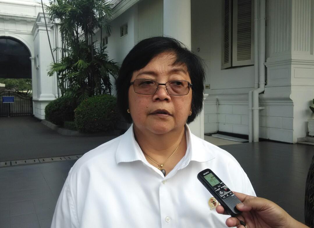 Menteri Lingkungan Hidup dan Kehutanan Siti Nurbaya Bakar. (KBR/Ais)