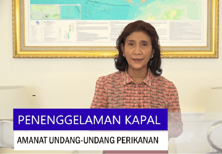 Dilarang Tenggelamkan Kapal, Menteri Susi: Yang Tidak Setuju, Usulkan Revisi ke Presiden