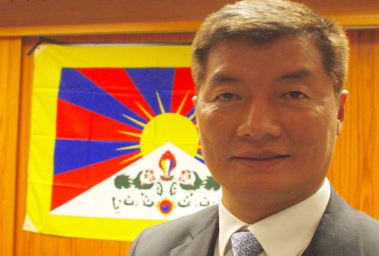 Tibetan President-in-exile, Lobsang Sangay (Photo: Ric Wasserman)