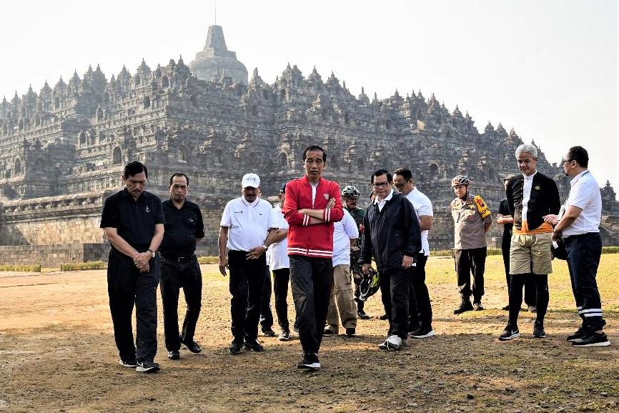 Jayapura Lumpuh, Presiden Rapat Pariwisata di Borobudur Resort & Spa