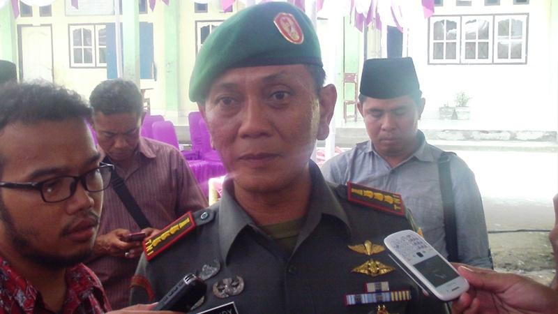 Komandan Korem 162/ Wira Bhakti, Kolonel Lalu Rudy Irham Srigede. Foto: Turmuzi