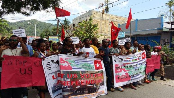 Polres Kerahkan Ratusan Polisi, KNPB Manokwari Batal Demo