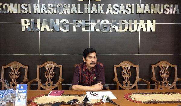 Wakil Ketua Komnas HAM Dianto Bachriadi (Foto: Randyka Wijaya)