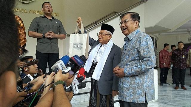 Ini Kata Ma'ruf Amin dan Muhaimin Iskandar Soal Jatah Menteri untuk NU dan PKB