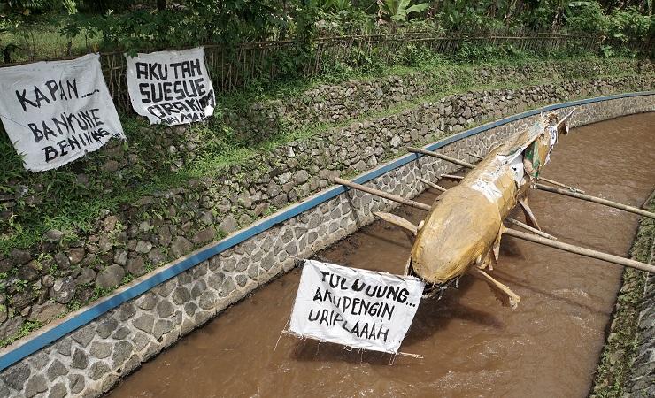 Cemari Sungai, Bupati Banyumas Hentikan Pembangunan Jalan Menuju Proyek PLTP