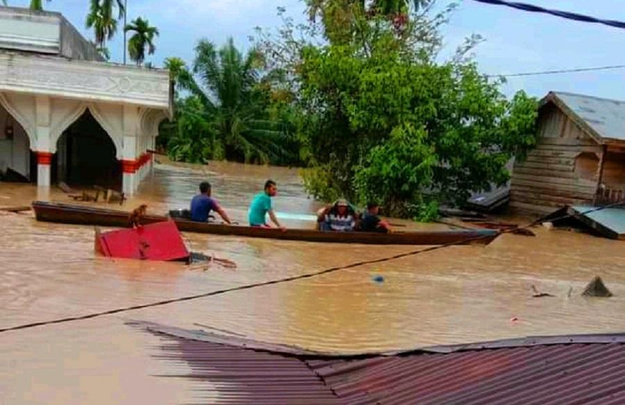 26 Ribu Warga Aceh Mengungsi Akibat Banjir