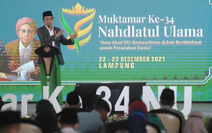 Jokowi Tawarkan Konsesi Minerba ke Pemuda NU