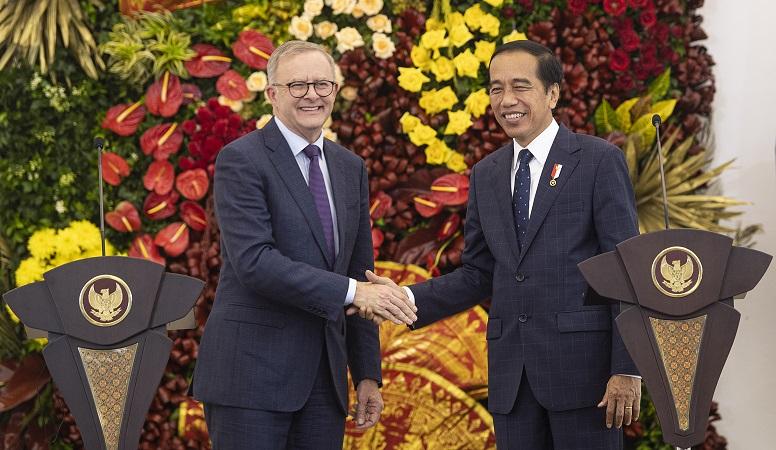 Pertemuan Jokowi-PM Australia Bahas Sejumlah Kerja Sama