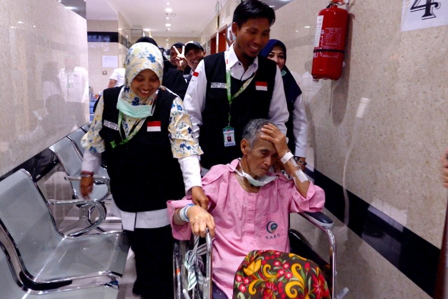 Jemaah Haji Indonesia Banyak yang Patah Tulang