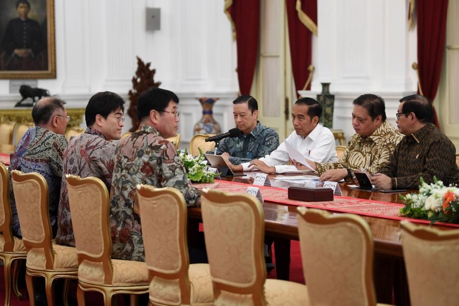 Jokowi dan Hyundai Bahas Rencana Produksi Mobil Listrik di Indonesia