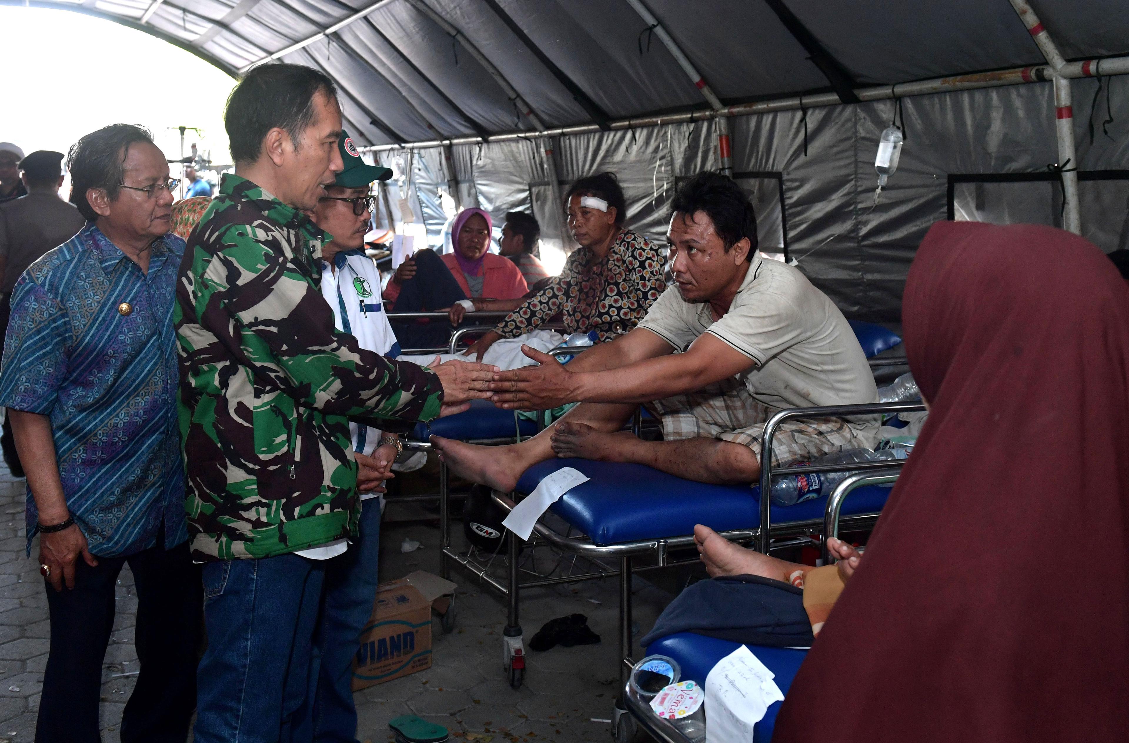 Pasca-Gempa Palu, Jokowi: Jangan Masalahkan Isu Penjarahan