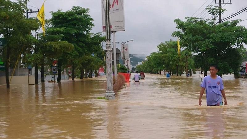 Banjir Bandang Terjang Trenggalek, Rumah Sakit Terendam