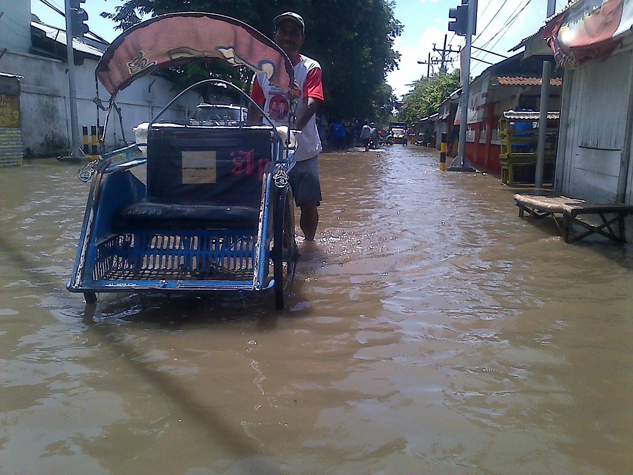 Lima Desa di Jombang Masih Banjir