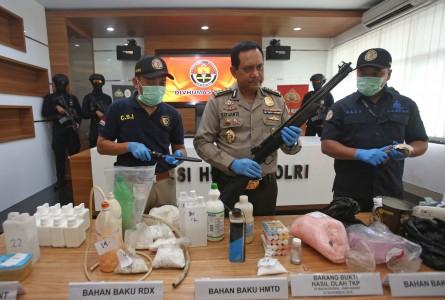 Racikan Bom Tersangka Terorisme Majalengka Berkekuatan 3 Kali Bom Bali