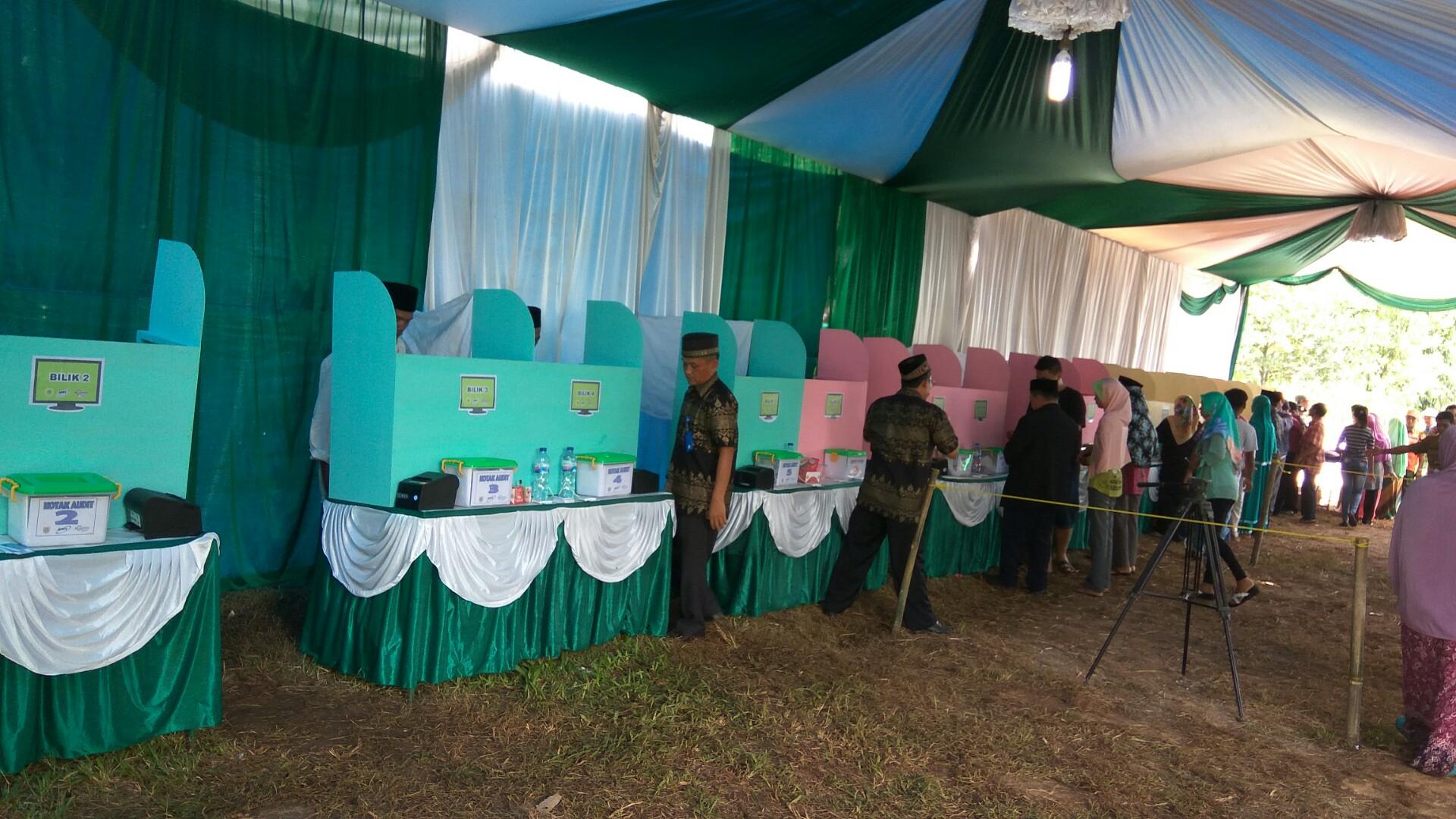 [SAGA] Serunya Menjajal e-Voting di Pilkades Babakan
