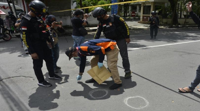 Bom Makassar, Polisi Selidiki  Identitas Potongan Tubuh di Lokasi
