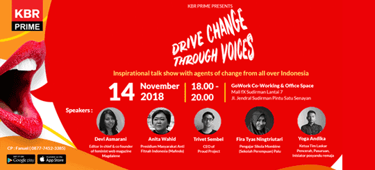 Drive Change Through Voices - KBR PRIME