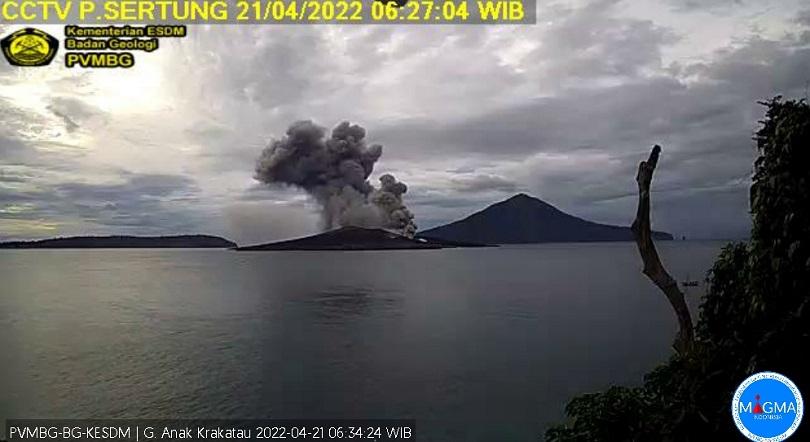 Status Siaga, PVMBG Pantau Intensi Aktivitas Vulkanik Gunung Anak Krakatau 
