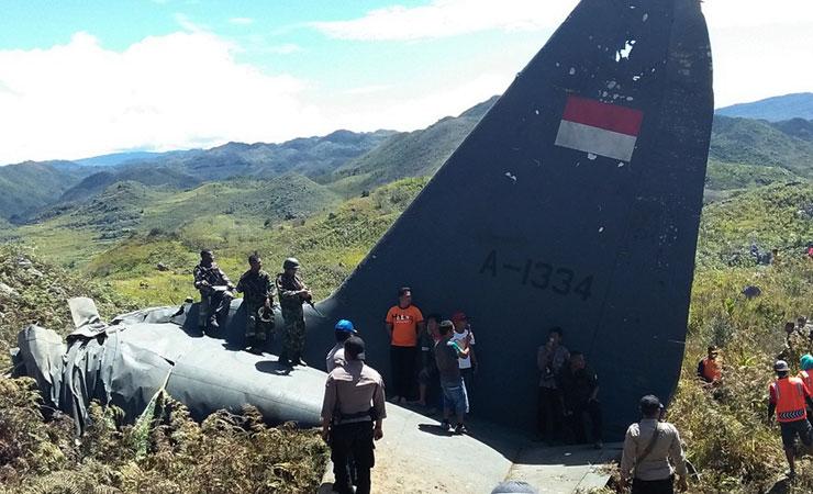 Pesawat TNI AU Jatuh, KNKT Kirim Tim ke Wamena