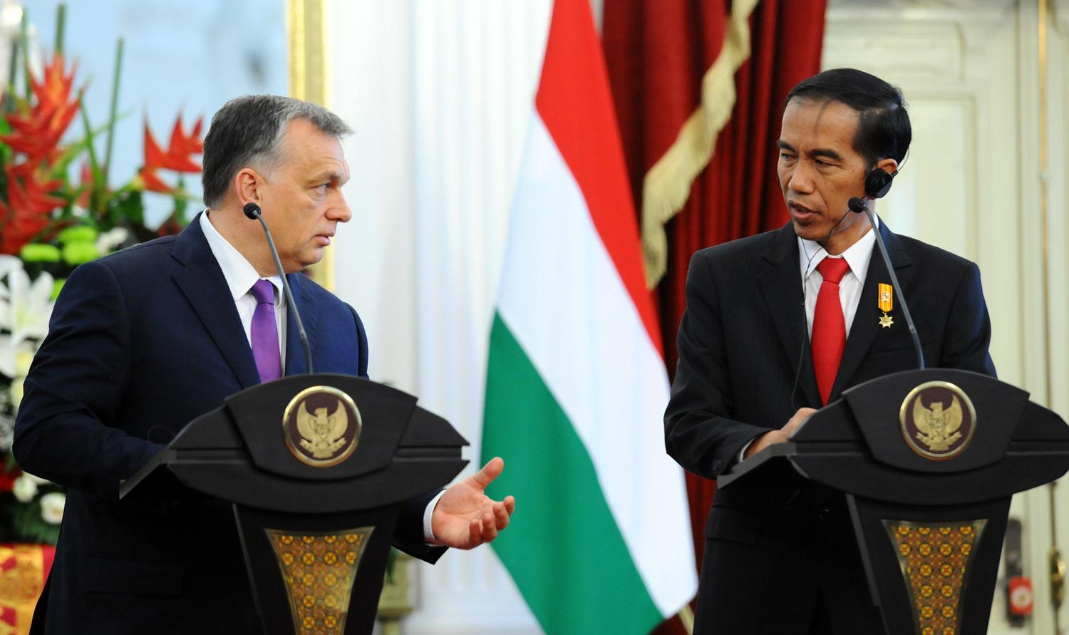 Temui Jokowi, PM Hungaria Bawa Puluhan Pengusaha