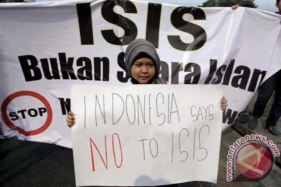 Ilustrasi: Indonesia Menolak ISIS. Foto: Antara