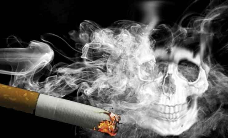 Ilustrasi bahaya rokok