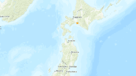 Gempa Berkekuatan 5,3 SR Kembali Landa Hokkaido, Tidak Berpotensi Tsunami
