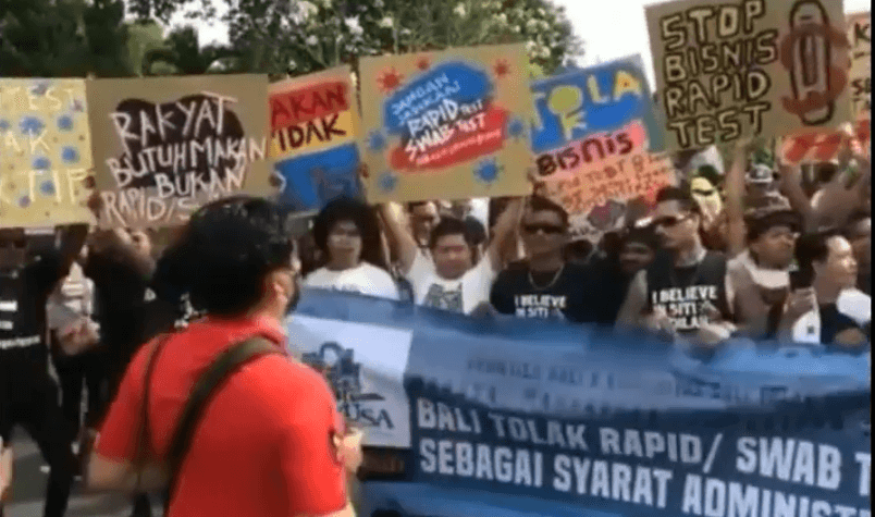 Jerink SID Demo, Satgas Minta Panggil Penentang Rapid Test di Bali