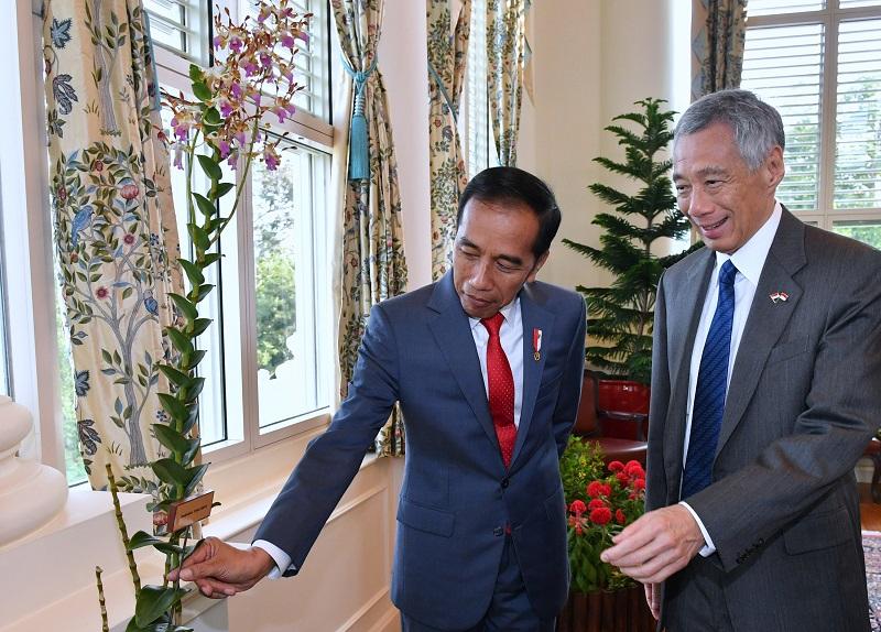 Jokowi Bahas Kerja Sama dengan Kepala Negara yang Hadiri Pelantikannya