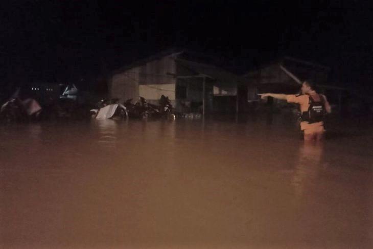 H-1 Lebaran,  Ketinggian Banjir di Konawe Utara  Sampai 4 Meter
