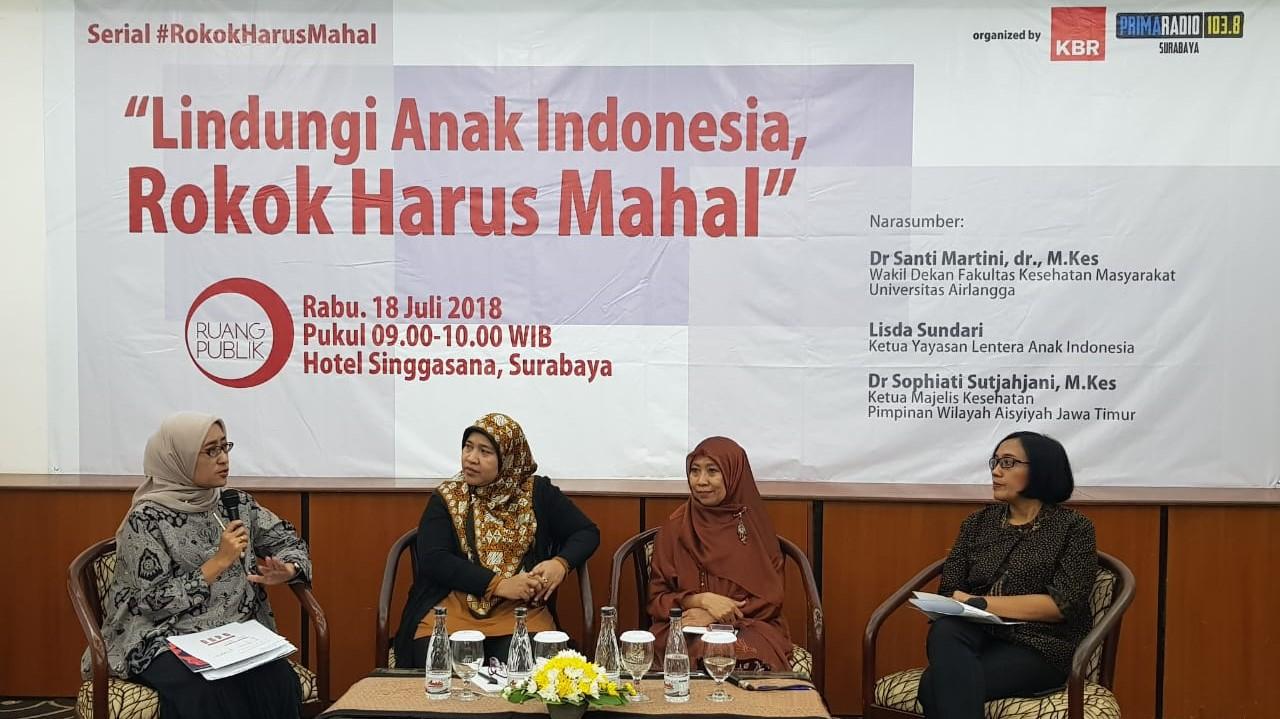 Rokok Harus Mahal untuk Lindungi Anak Indonesia