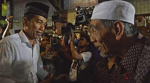 Mbah Moen dan Jokowi