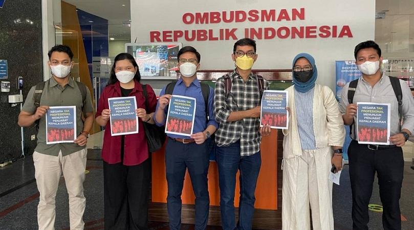 Penunjukan Pj Kepala Daerah Diduga Maladministrasi, Mendagri Dilaporkan ke Ombudsman RI