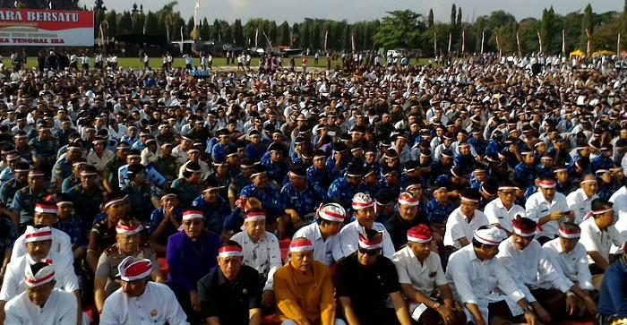 Ribuan Orang Hadiri Deklarasi Nusantara Bersatu